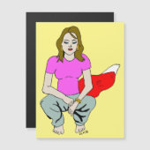 meisje (Voorkant / Achterkant)