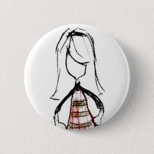 meisje3 ronde button 5,7 cm
