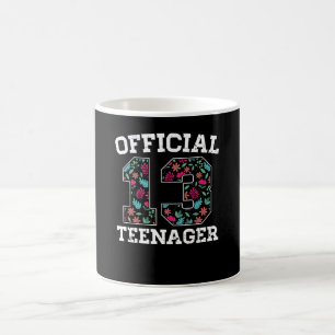Meisje 13e verjaardag Officiële tiener Koffiemok