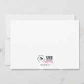 Meisje 16e verjaardag Georgia License Invitation Kaart (Achterkant)