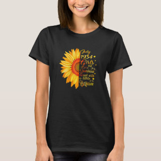 Meisje 1934 88 jaar oud 88e verjaardag t-shirt