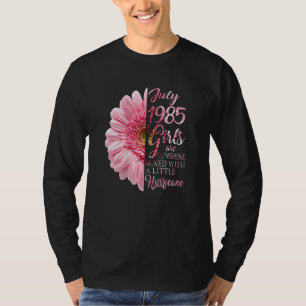 Meisje 1985 37 jaar oud 37e verjaardag t-shirt