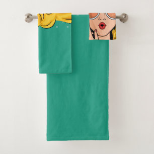 Meisje #1 bad handdoek