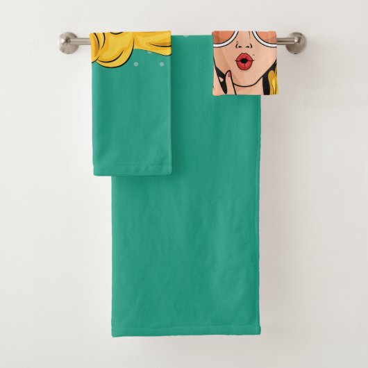 Meisje #1 bad handdoek (Insitu)