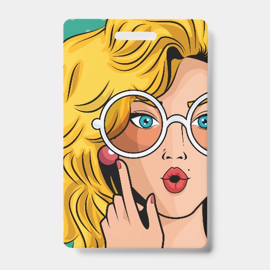 Meisje #1 badge (Voorzijde)