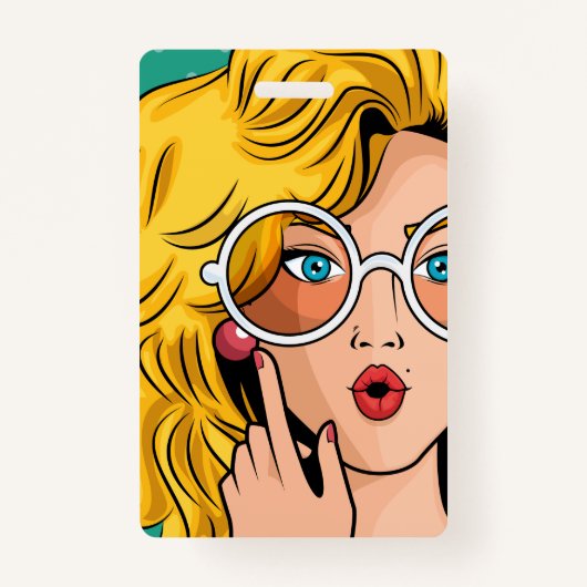 Meisje #1 badge (Voorkant)