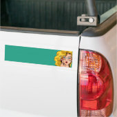 Meisje #1 bumpersticker (Op Truck)
