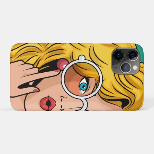 Meisje #1 Case-Mate iPhone case (Achterkant (horizontaal))