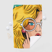 Meisje #1 golfhanddoek (Insitu)