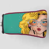 Meisje #1 golfheadcover (Voorkant)