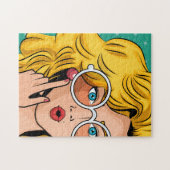 Meisje #1 legpuzzel (Horizontaal)