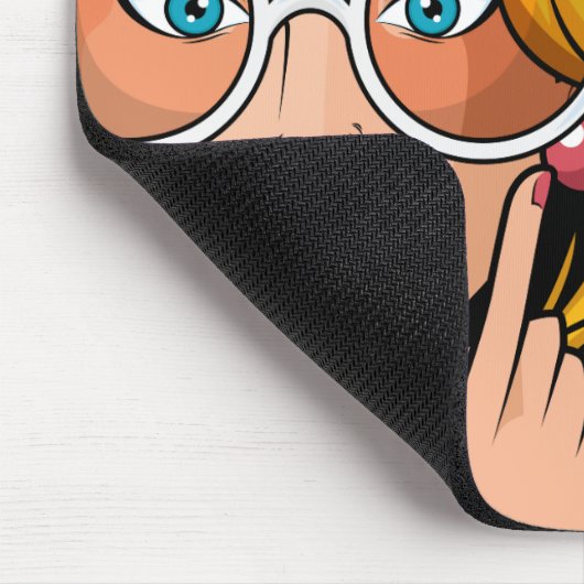 Meisje #1 muismat (Hoek)