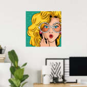 Meisje #1 poster (Thuiskantoor)