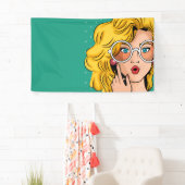 Meisje #1 spandoek (Insitu)