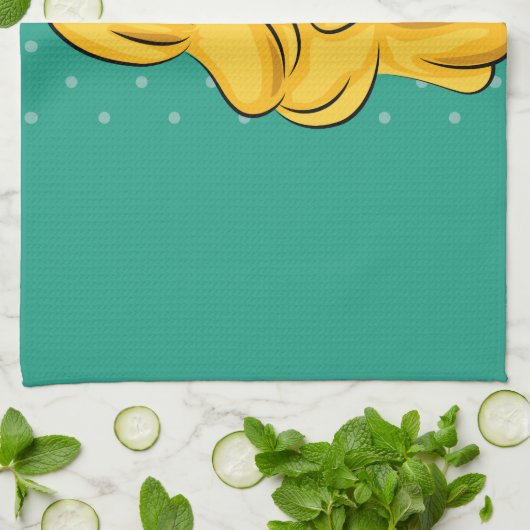 Meisje #1 theedoek (Gevouwen)