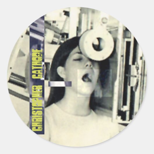 meisje 2 CC Ronde Sticker (Voorkant)