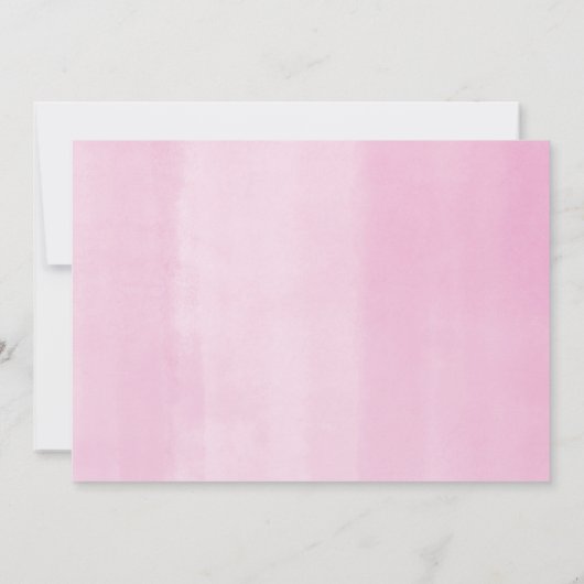 Meisje 2e verjaardag zwart roze goud florale elega kaart (Achterkant)