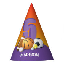 Meisje 5th Birthday Sports Balls