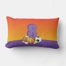 Meisje 8th Birthday Sports Balls