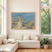 Meisje aan het vissen, Sargent 1913