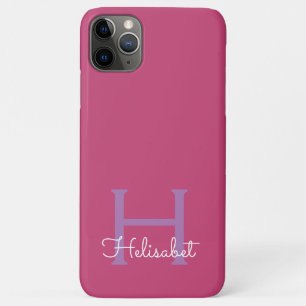 meisje, aanpasbare tekst, monogram, naam of famili Case-Mate iPhone case