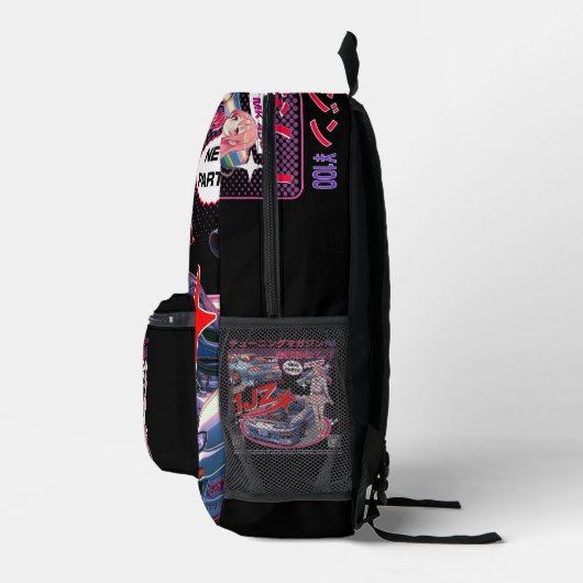 Meisje achter het stuur: Soarer verhalen Bedrukte Rugzak (Rechts)