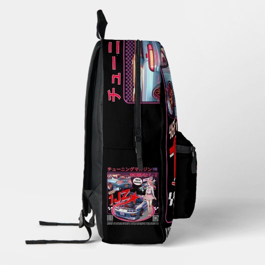 Meisje achter het stuur: Soarer verhalen Bedrukte Rugzak (Links)