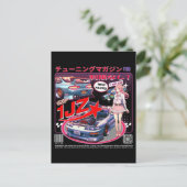 Meisje achter het stuur: Soarer verhalen Briefkaart (Staand voorkant)