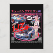 Meisje achter het stuur: Soarer verhalen Briefkaart (Voorkant)