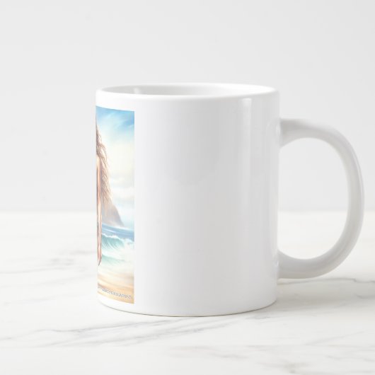 Meisje Action Point Break Grote Koffiekop (Rechts)