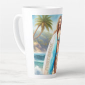 Meisje Action Point Break Latte Mok (Linkerhoek)