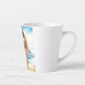 Meisje Action Point Break Latte Mok (Rechts)