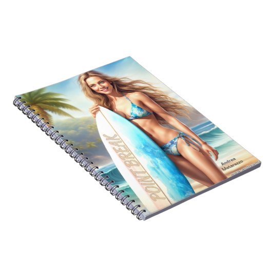 Meisje Action Point Break Notitieboek (Rechterzijde)