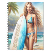 Meisje Action Point Break Notitieboek (Voorkant)