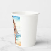 Meisje Action Point Break Papieren Bekers (Links)