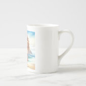 Meisje Action Point Break Porselein Kop (Rechts)