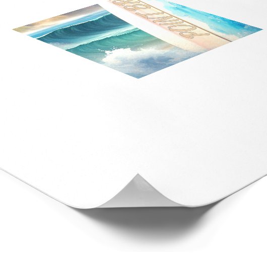 Meisje Action Point Break Poster (Hoek)