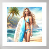 Meisje Action Point Break Poster (Voorkant)