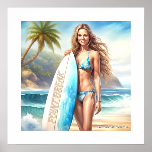 Meisje Action Point Break Poster (Voorkant)