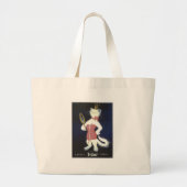  meisje ad grote tote bag (Voorkant)