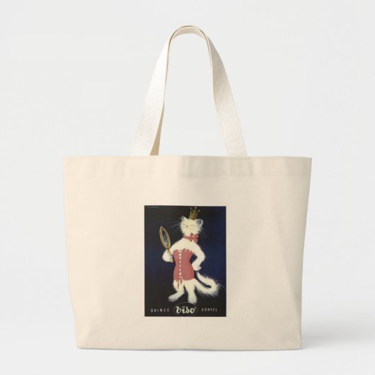 meisje ad grote tote bag (Voorkant)