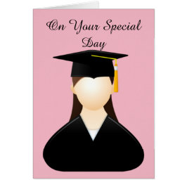 Meisje Afstuderen Clip-Art