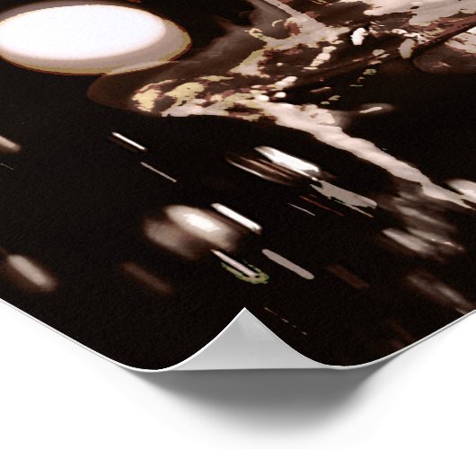 Meisje Almachtig Poster (Hoek)