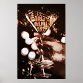 Meisje Almachtig Poster (Voorkant)