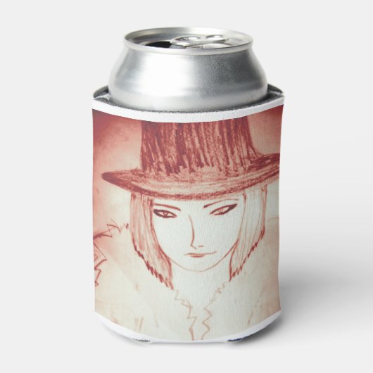 Meisje als jongen blikjeskoeler (Blikje Voorkant)