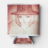 Meisje als jongen blikjeskoeler (Voorkant)