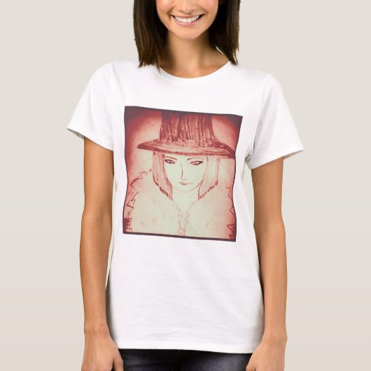Meisje als jongen t-shirt (Voorkant)