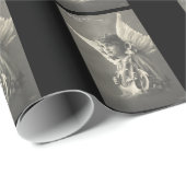  meisje Angel Symbool of Hope Anchor 1900 Cadeaupapier (Rol Hoek)