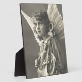  meisje Angel Symbool of Hope Anchor 1900 Fotoplaat (Zijkant)