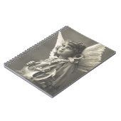  meisje Angel Symbool of Hope Anchor 1900 Notitieboek (Linkerzijde)
